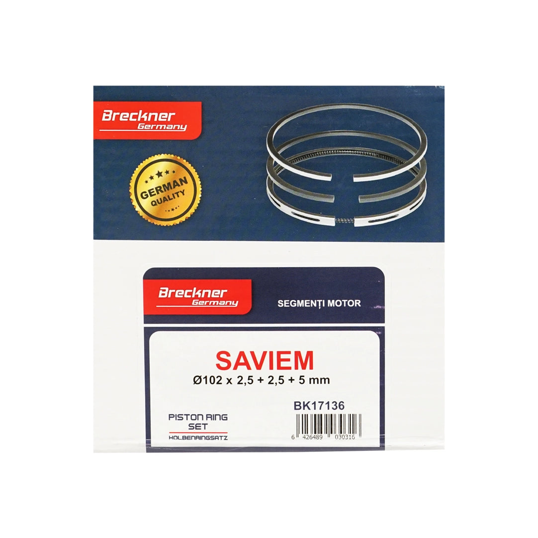 Karika Ø 102mm za FIAT motore - Univerzal / Štore / FIAT